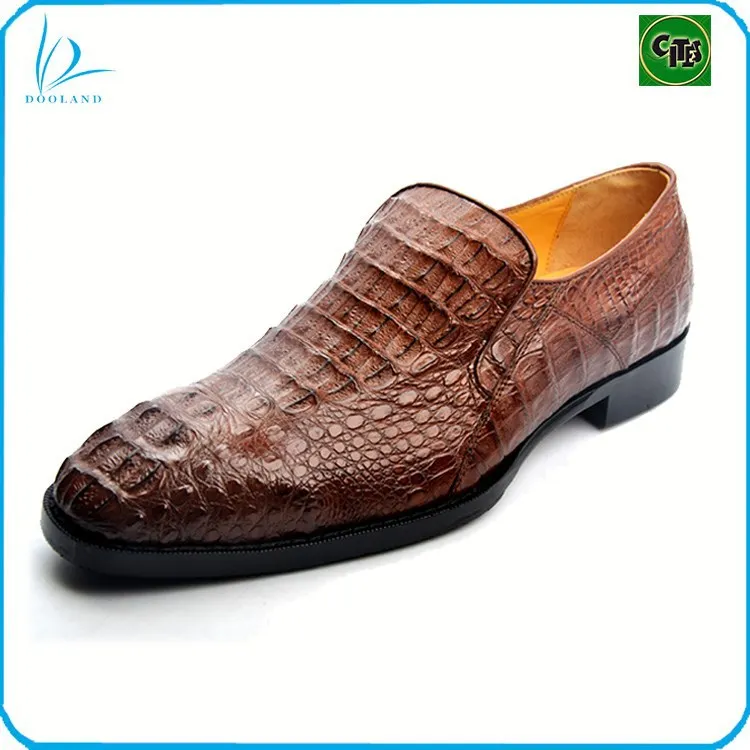 Buy Genuine Crocodile Leather Shoes Men 