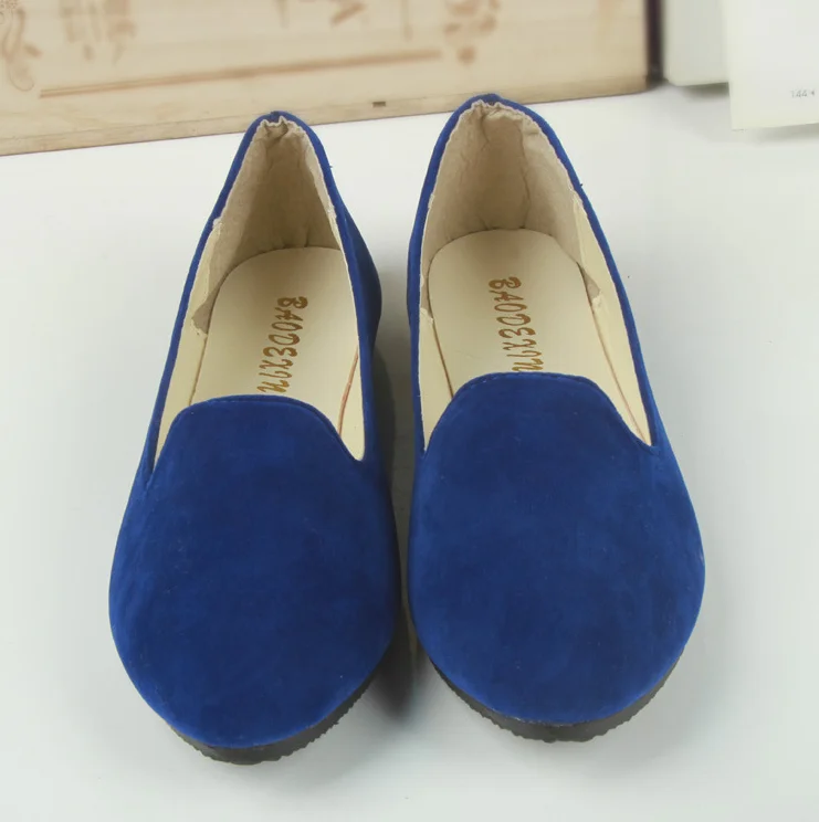 UP-0180J оптом женские большие размеры простые женские низко вырезанные повседневные туфли на плоской подошве для женщин