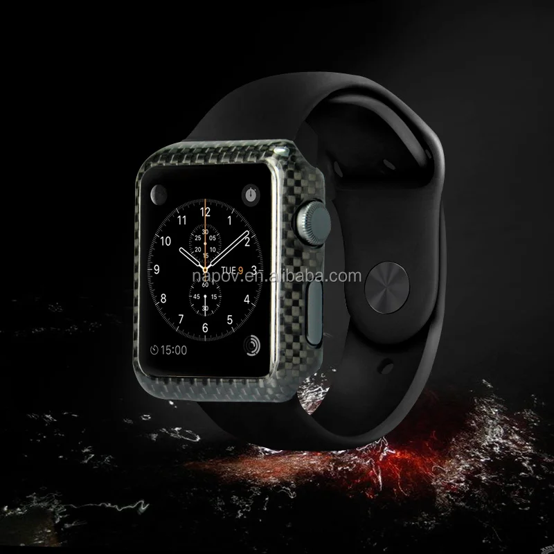 carbon fibre apple watch case