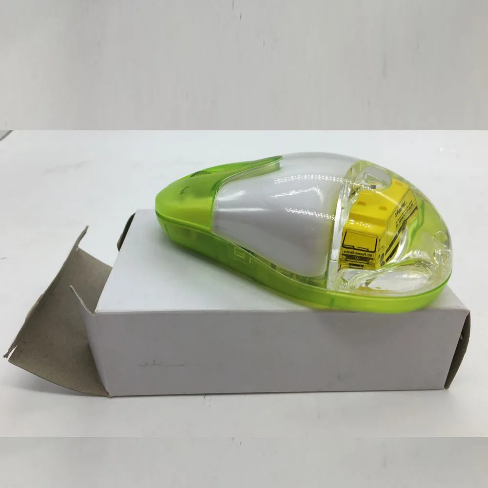 Novelty Computer Mouse With Custom Logo Computer Mini Aqua Liquid Usb