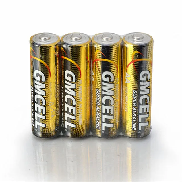 Cheap Price GMCELL 1.5V Aa Size Dry Cell Batteries Lr6 Am-3 Alkaline Batteries For Toys Remote Control