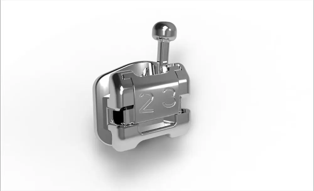 Protect Factory Direct Metal Bracket Braces Orthodontic Selfligating