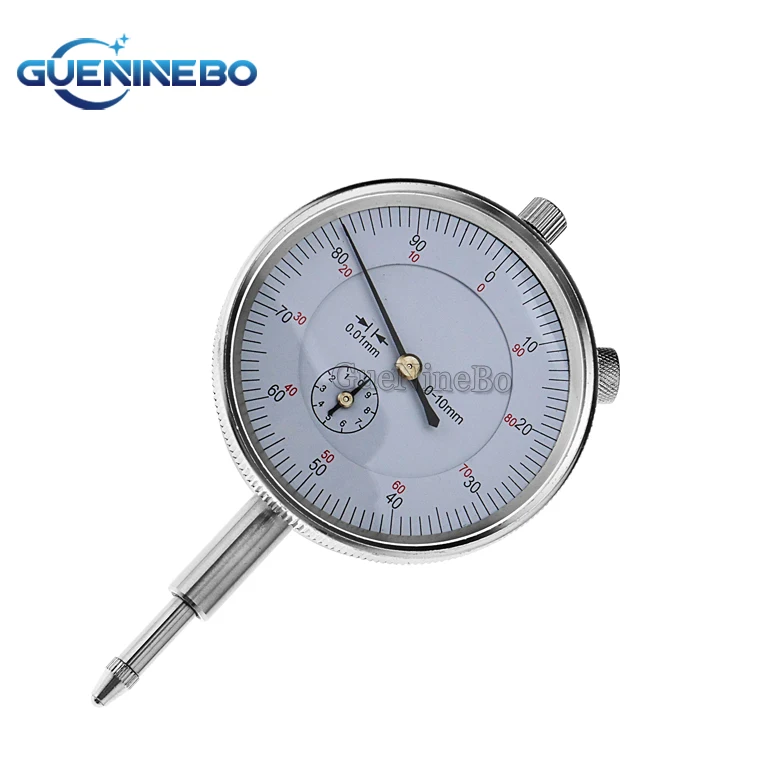 Accuracy 0.01mm High Precision Dial Indicator Measuring Gauge Range 0~10mm