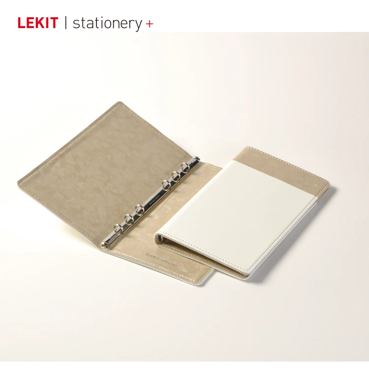 B5 Looseleaf Thin Leather Ring Binder 3 Ring 6 Ring Buy B5 Ring