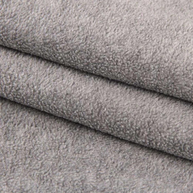 Трикотажная флисовая ткань из 100% полиэстера