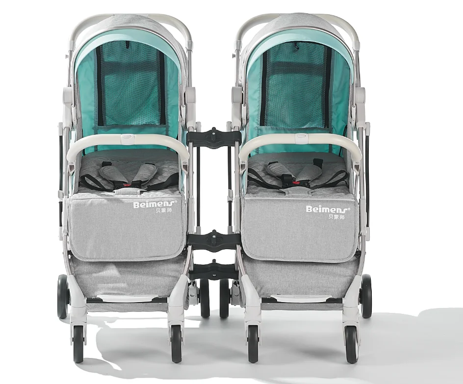 Twin Baby Stroller 3 in 1 China Manufacturer Double Strollers Triple Stroller