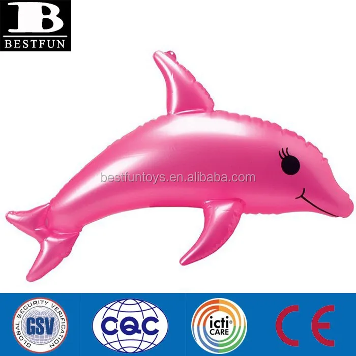 Hanging Inflatable Dolphin Pool Toys PVC Animals Water Beach Toys Novelties Toys Inflatable Customized Balloon