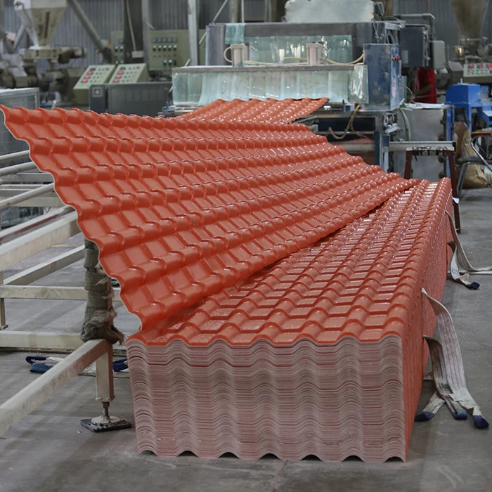 Impact resistance asa roofing sheet insulation synthetic resin roof tile for house warehouse