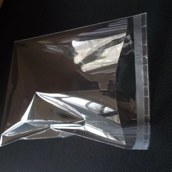 Cheap Plastic Shirt Bag with Clear and Self Adhesive Cloth Packaging