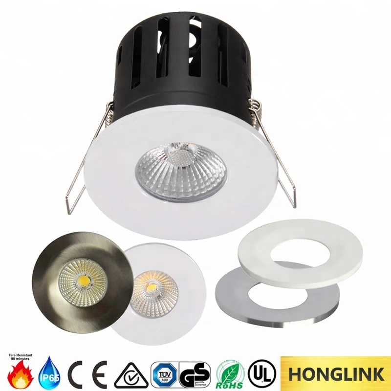 CE Approval IP65 led downlight parts dimmable led downlight  fire rated downlight