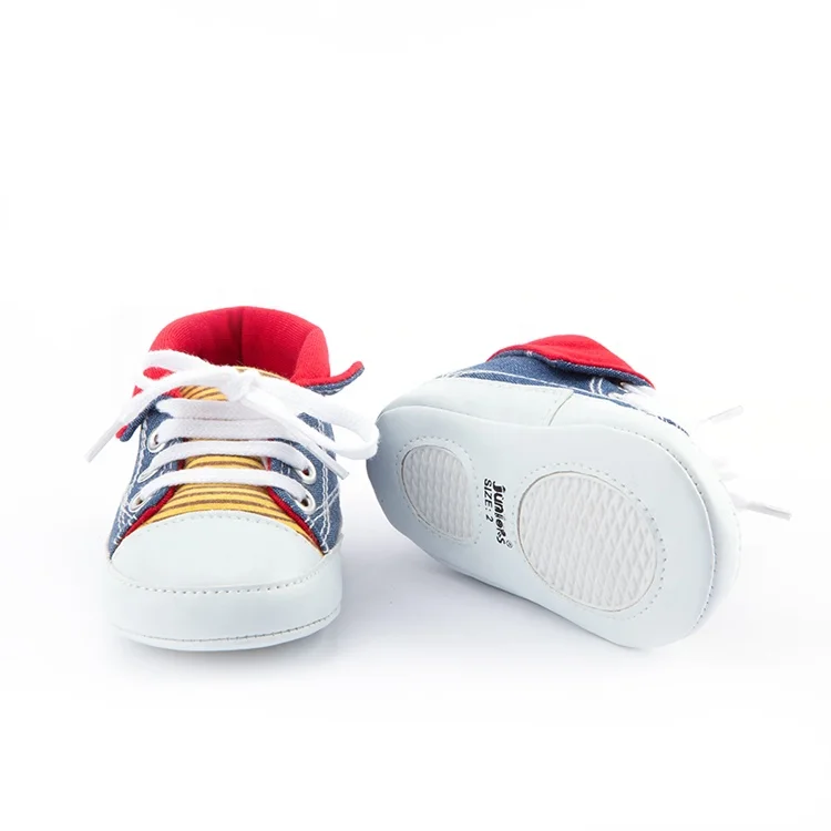 
Оптовая продажа, модные кроссовки из хлопчатобумажной ткани, обувь для маленьких мальчиков 