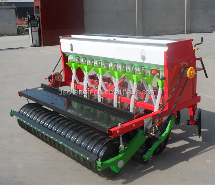 Tractor Mounted 14 Row Disc Wheat Seeder Fertiliser