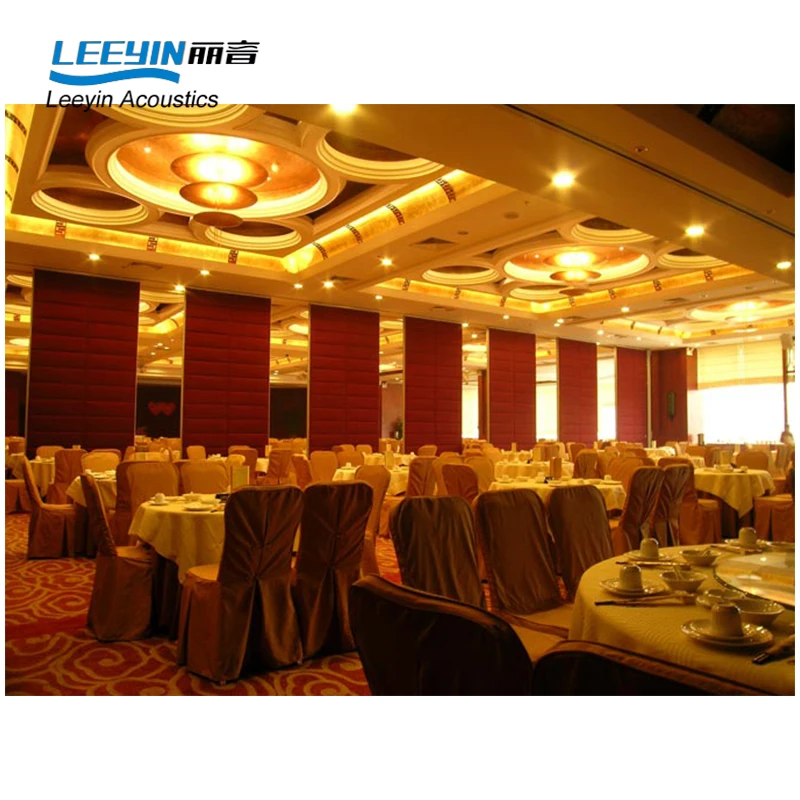 Folding Dividers Folding Partitions for Romms Divided Ballroom Partition Moving Partition Wall