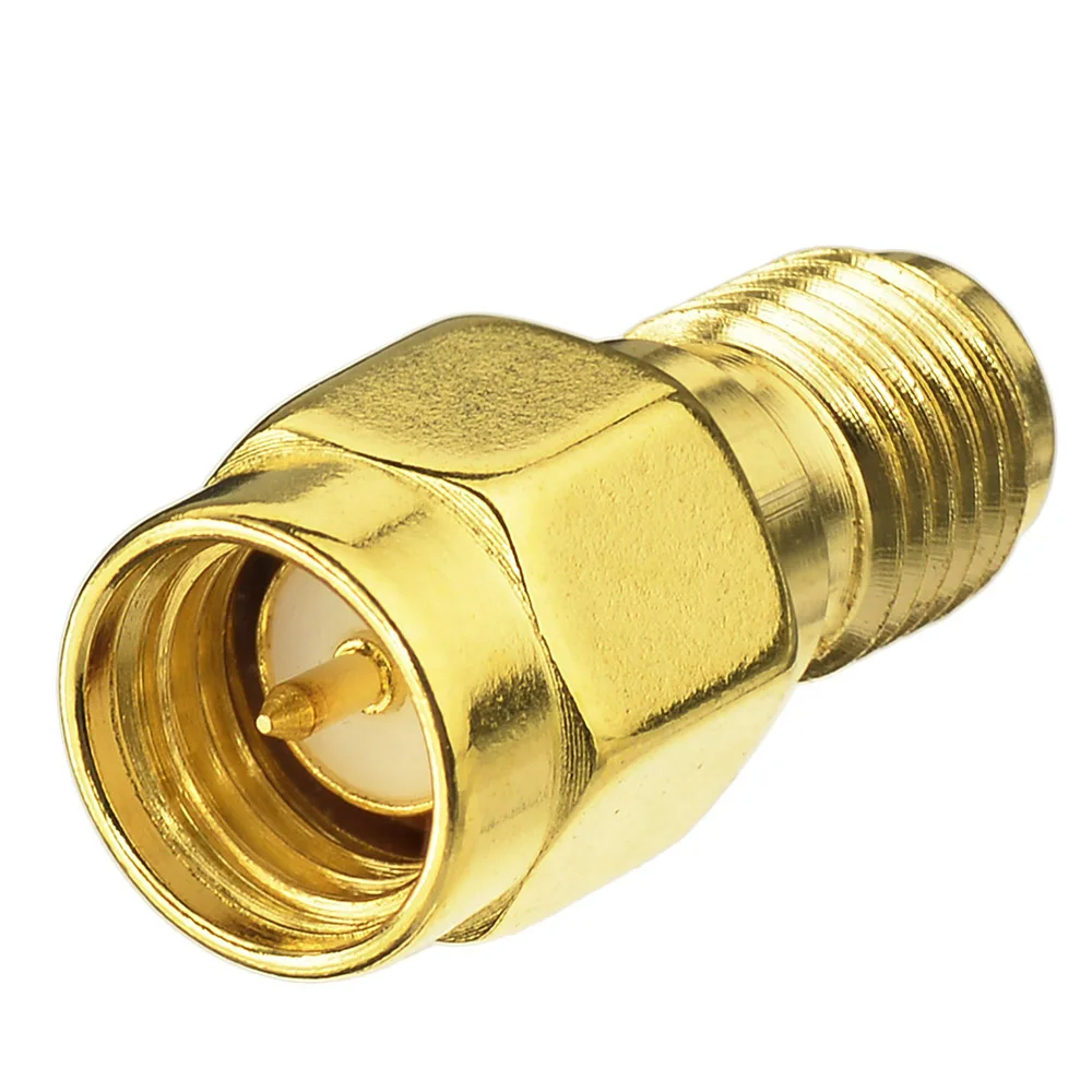 Sma Adapter Rp Sma Jack Male Pin To Sma Plug Male Adapter For Wi Fi