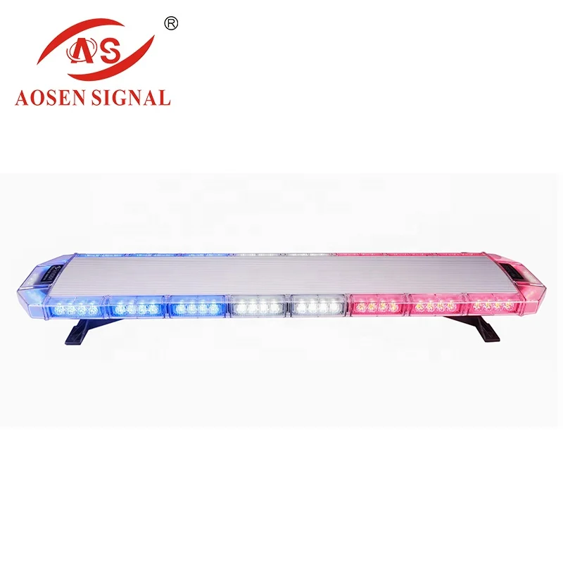 TBD-8D905 CE R65 LED emergency warning strobe light bar Amber