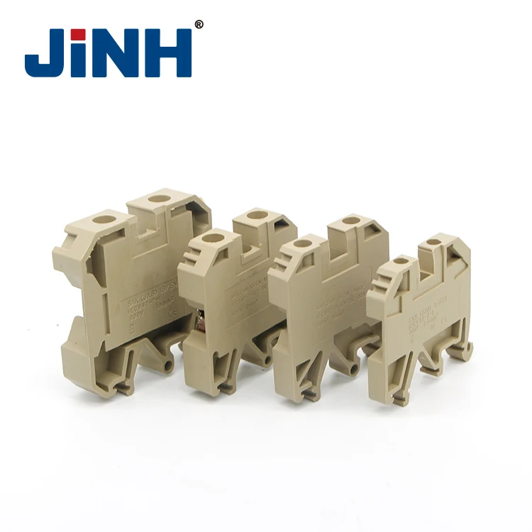 JINH SAK 16EN Din Rail Connectors - 76A 800V Screw Terminals