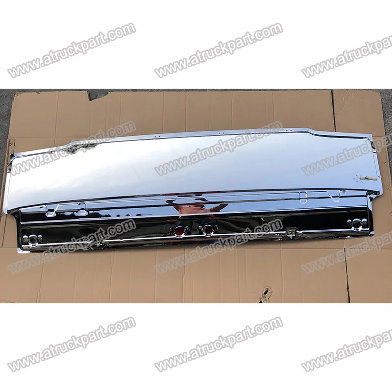 Chrome Front Panel Narrow For Isuzu Npr 120 100p Truck Spare Body Parts Buy Chrome Front Panel