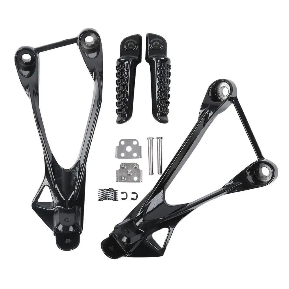 XF-021-B Black Rear Footrest Foot Pegs for KAWASAKI ZX6R