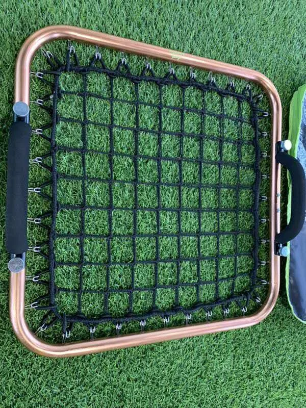 
Портативный Вес 1,42 кг Rebounder goal футбольная сетка с ручкой 