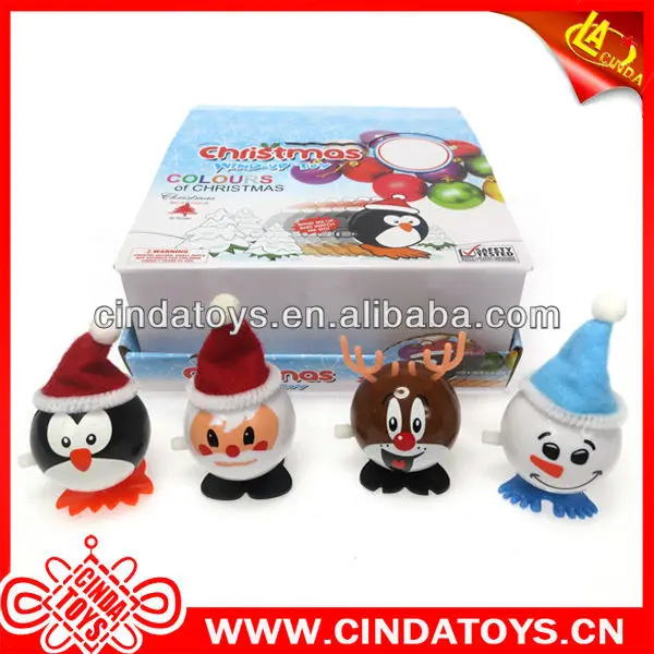 Забавный пластиковые прыжки игрушки рождество дешевые ветра