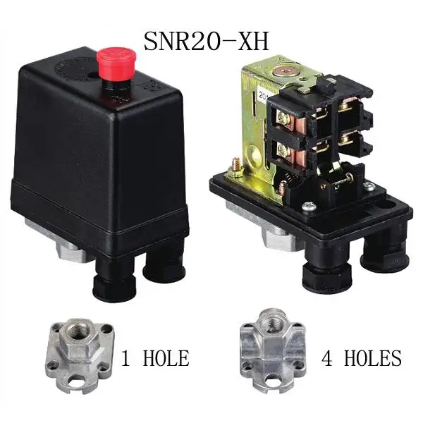 Factory supplied 220V air compressor pressure control switch valve plastic sh jg 