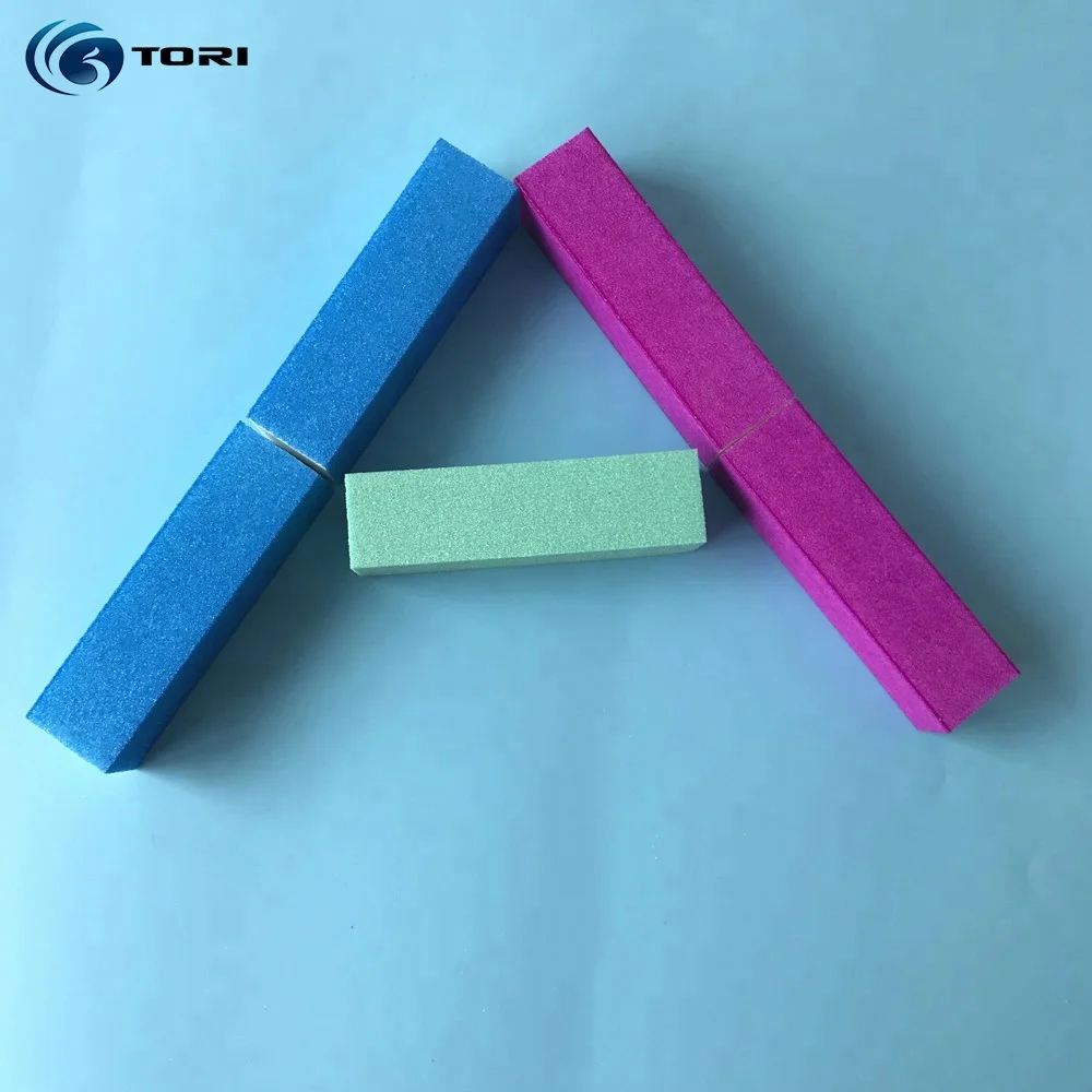 Оптовая продажа 4-х сторонний нейл-арта буферный блок абажур красочные Буферы