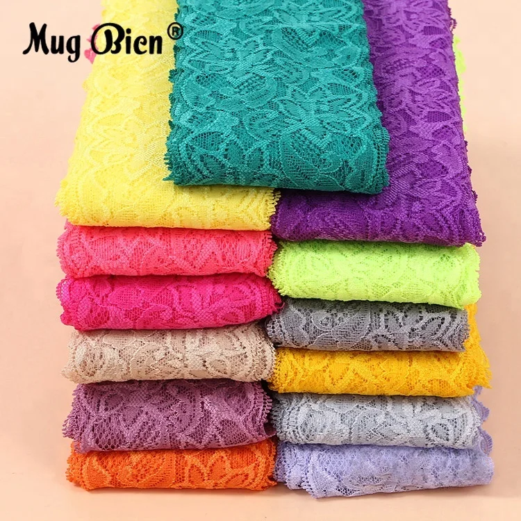 Эластичная африканская кружевная ткань для свадебной обуви, 8 см