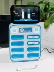 Аренда портативного зарядного устройства, Универсальная мобильная зарядная станция со светодиодной рекламой