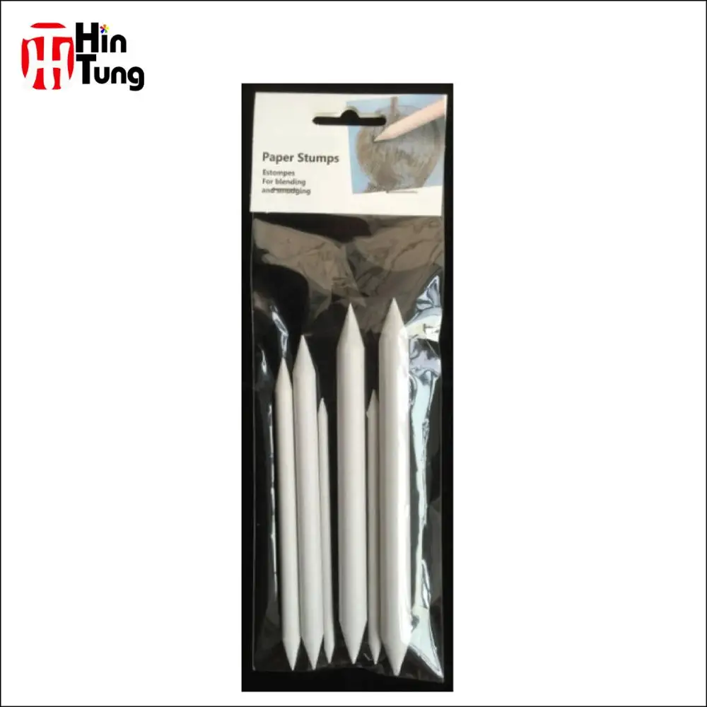 6pcs Paper Blending Stumps for Sketching and Drawing