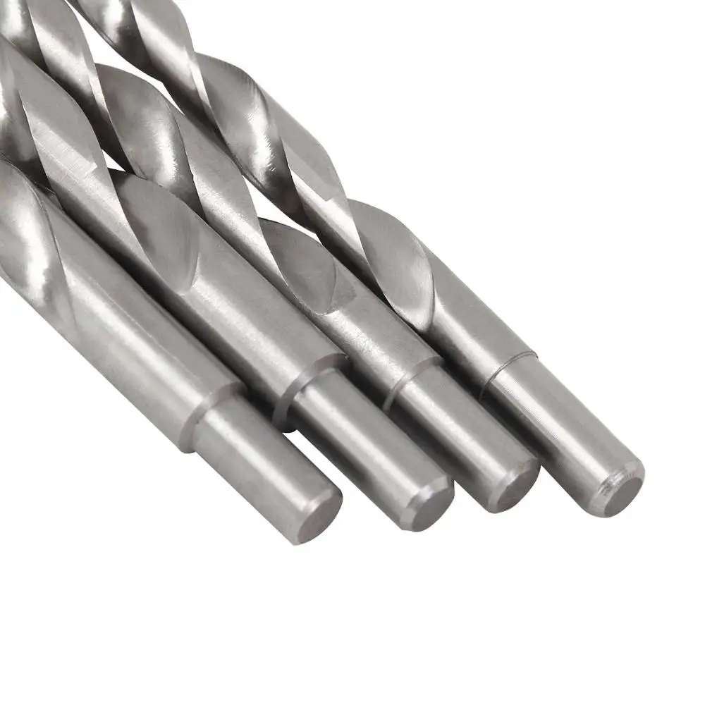 Foret HSS-R 14mm Tige Réduite 13mm - Pour Acier, Aluminium, Laiton - Longueur 160mm - Qualité Professionnelle