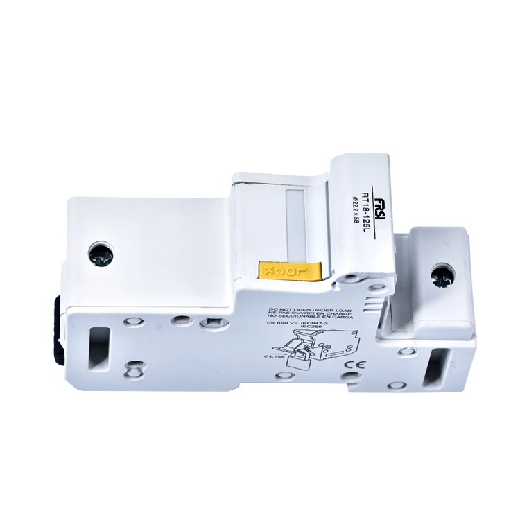 
 Низковольтный держатель предохранителя 125a для цилиндрического фарфорового предохранителя 22x58  