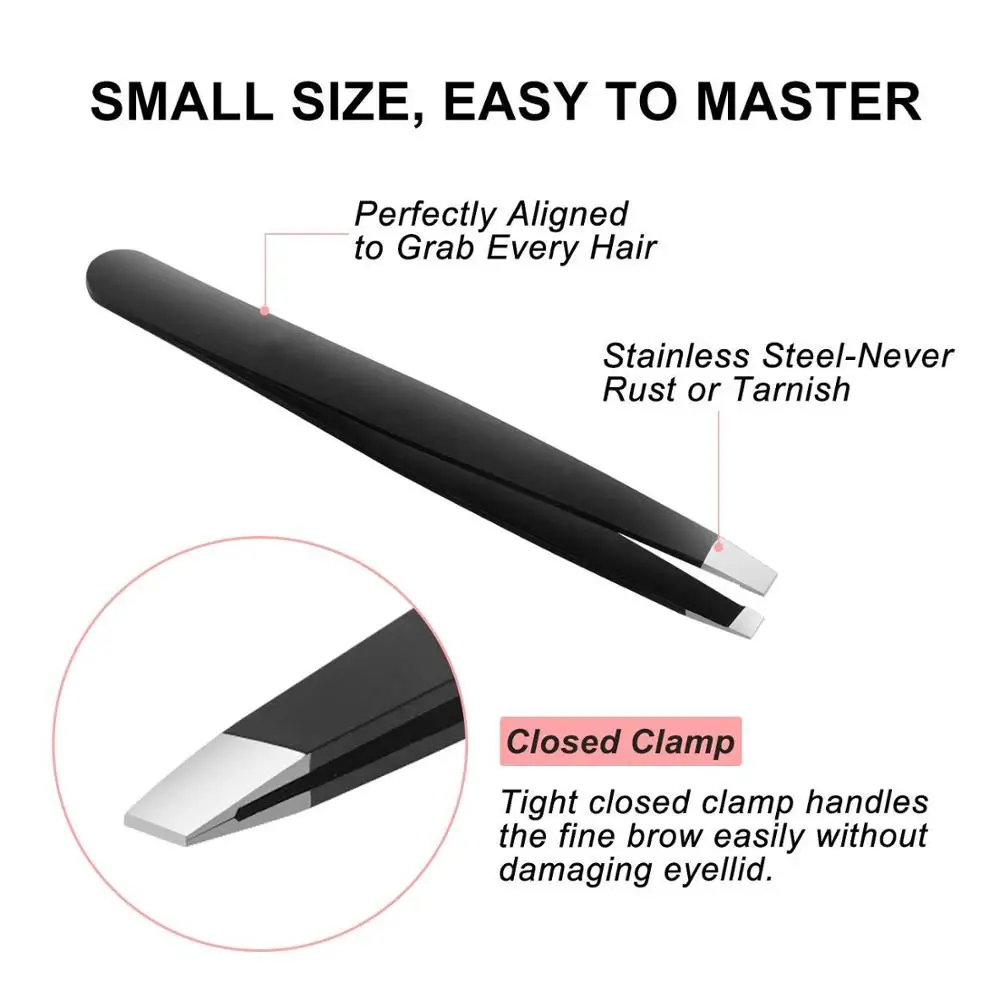 Set Di Pinzette Professionali Da 4 Pezzi In Acciaio Inossidabile - Foto 13