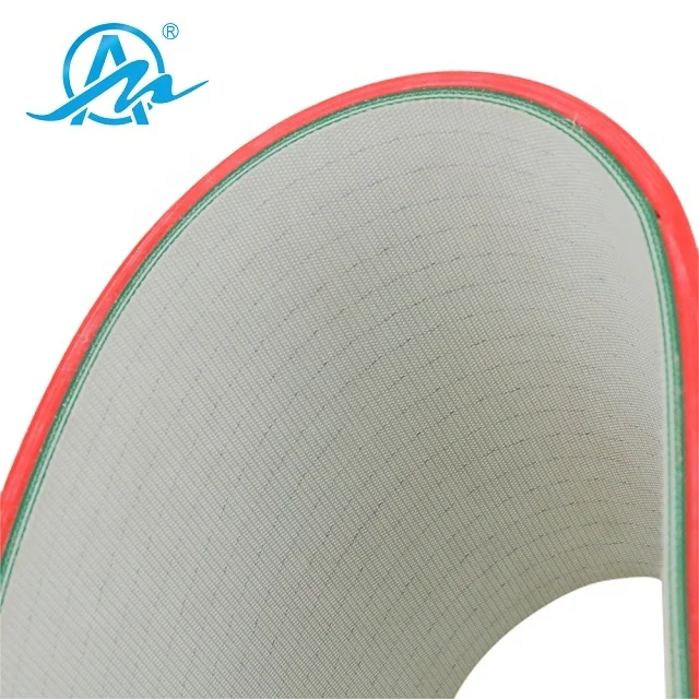 
 Конвейерная лента из ПВХ с резиновым покрытием, используемая в керамической промышленности  