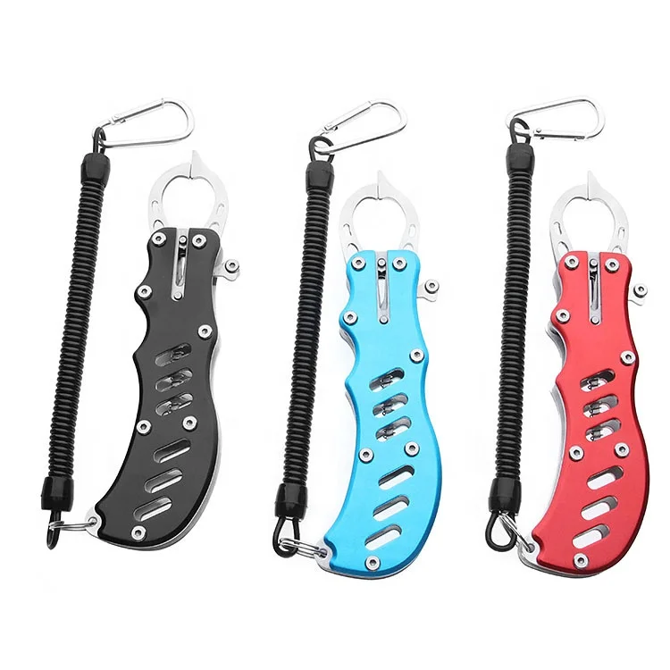 Рыболовные плоскогубцы с ЧПУ челюсти Нескользящая ручка катушки талреп Качество рыболовные инструменты прочный легкий алюминиевый WBL-805 17