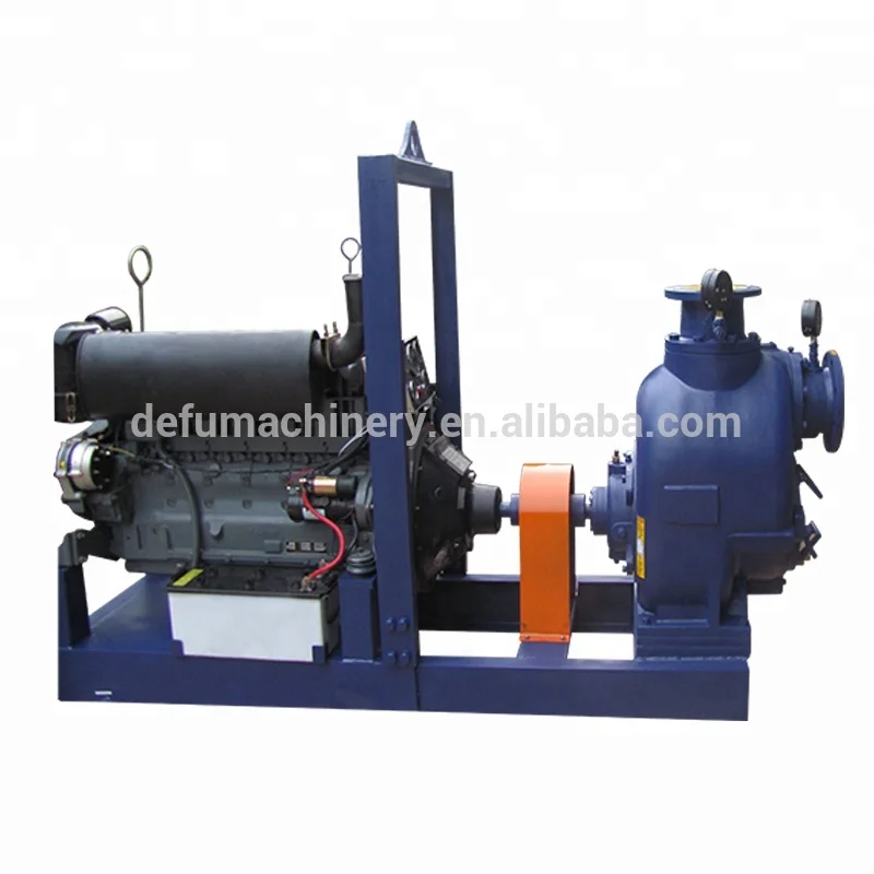 4 Inch Diesel Engine Self-Priming Centrifugal Water Pump for Wastewater Treatment