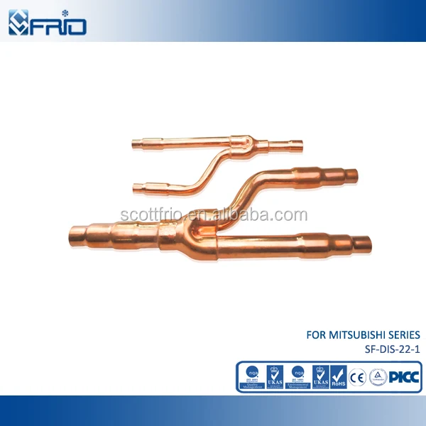 Vrf System Y Branch Joint for air Conditioner