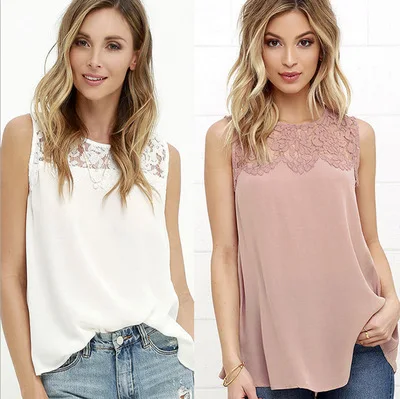 2019 Fashion Women Summer Vest TopS Sleeveless Shirt Blouse Casual T-Shirt Tops