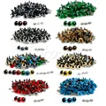 100Pcs 10mm Color Plastic Safety Eyes For Teddy Bear Doll Animal Puppet Crafts