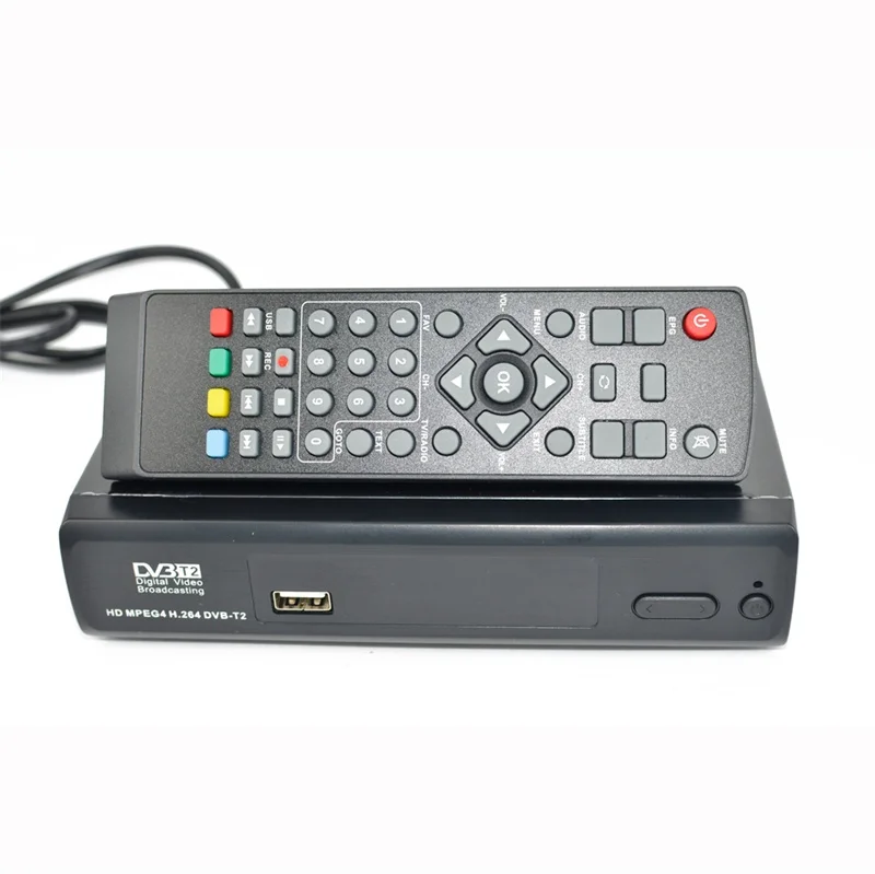 SYTA Dvb T2 to Dvb t Converter High Definition Digital Video Broadcast Terrestrial Receiver Set Top Box S1023M2