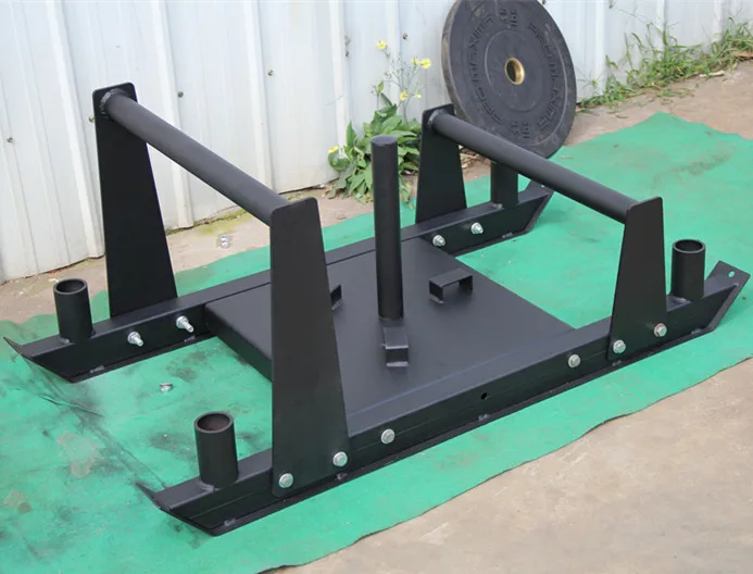 Gym for CrossFit Training Sprint Weight Plate Sled Weighted Pulling Equipment