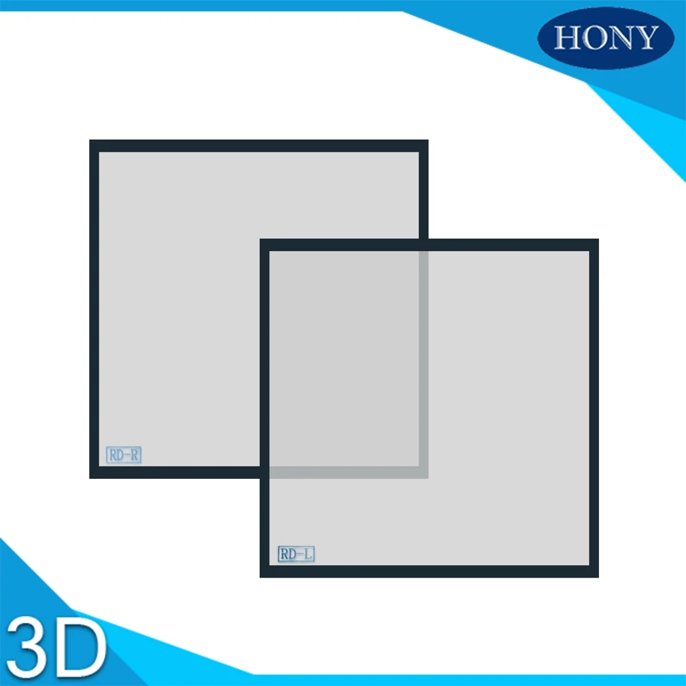 3D  Circular Polarized Filter Projector Polarized Filter
