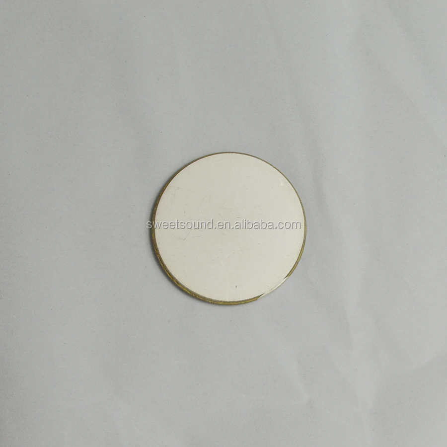 small size piezo ultrasonic transducer disc diameter 5mm 2mhz pzt piezoelectric ceramics