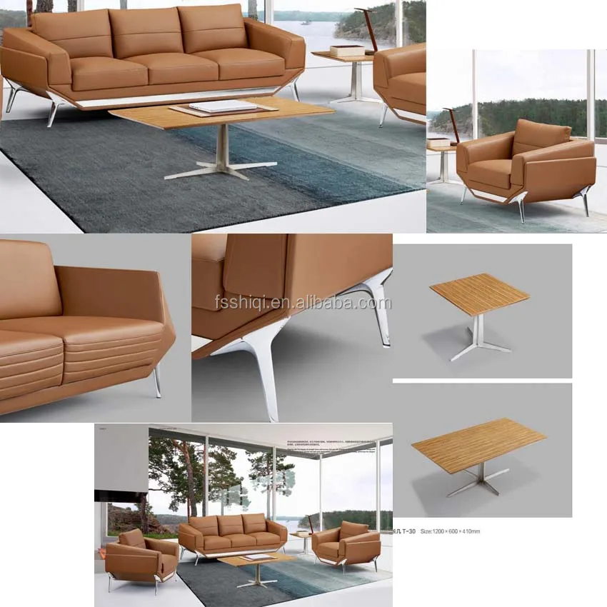 
 Современная офисная мебель, дизайнерский кожаный диван, набор офисных диванов  