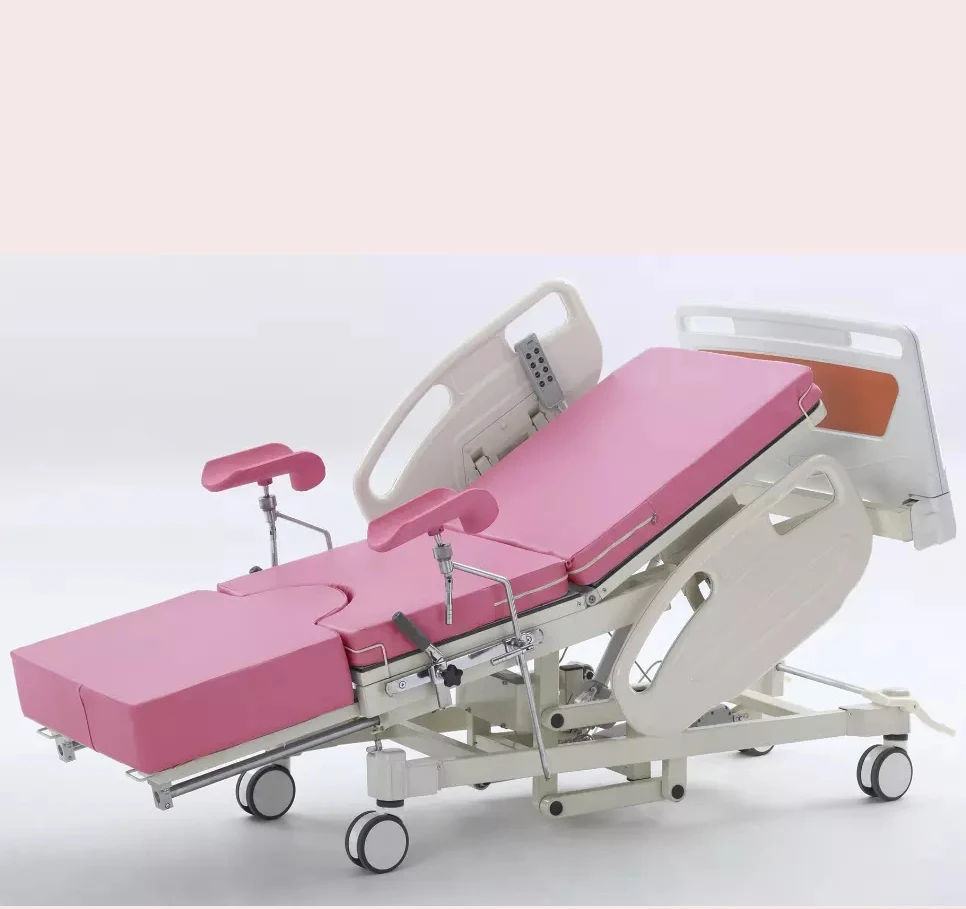 Electric Hospital Labour Room Obstetric Delivery Bed B48 - Oxyaider Medical Supply