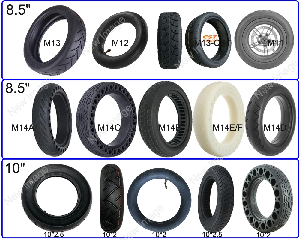 8x1 2x2 внутренний M365 Pro 1S и 2 скутер 8 5 дюйма утолщенное резиновое колесо внутренняя трубка камера
