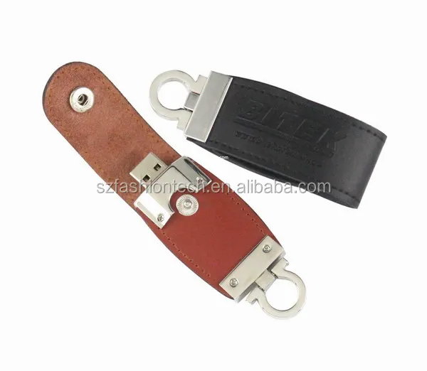 Best selling PU leather 8GB usb key custom logo pendrive 4GB 16GB 32GB 64GB memory stick usb flash drives - ANKUX.COM