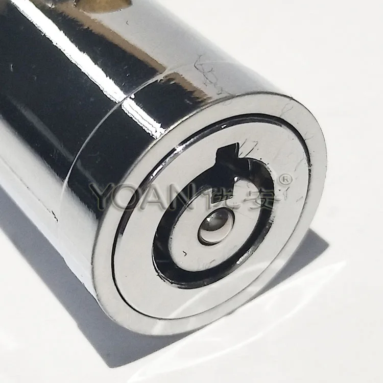 Goodheng Locks Serrure à Cylindre à 7 Broches Avec Clé Universelle Tubulaire Pour Distributeur Automatique De Soda, Cafetière, Machine à Bonbons (3 Clés