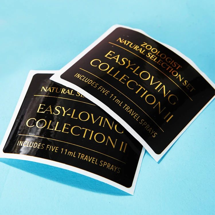 foil sticker printing