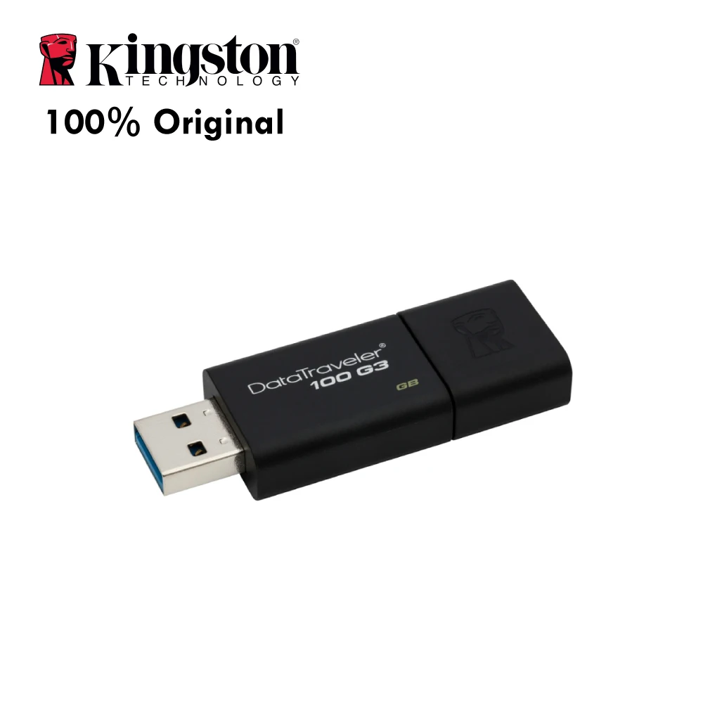 Kingston 64GB USB 3.0 DataTraveler 100 G3 3 pcs