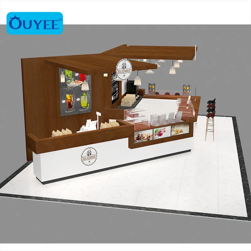 Modern Milk Tea Shop Counter Design Coffee Kiosk Design Furniture Bubble Tea Counter Coffee Shop Counter Coffee Shop Kiosk